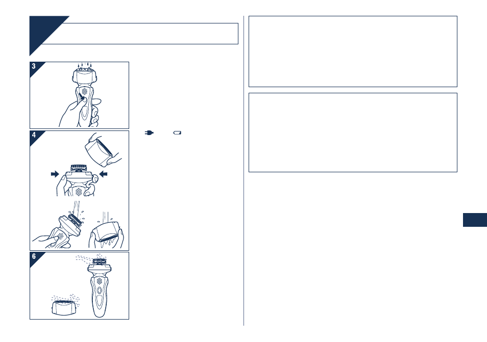 Rengør, Rengøring | Panasonic ES8101 User Manual | Page 41 / 116