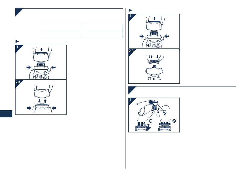 Panasonic ES8101 User Manual | Page 42 / 116