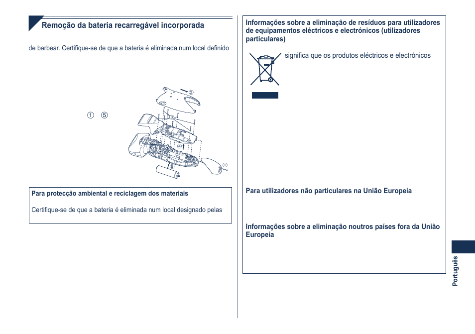 Panasonic ES8101 User Manual | Page 49 / 116