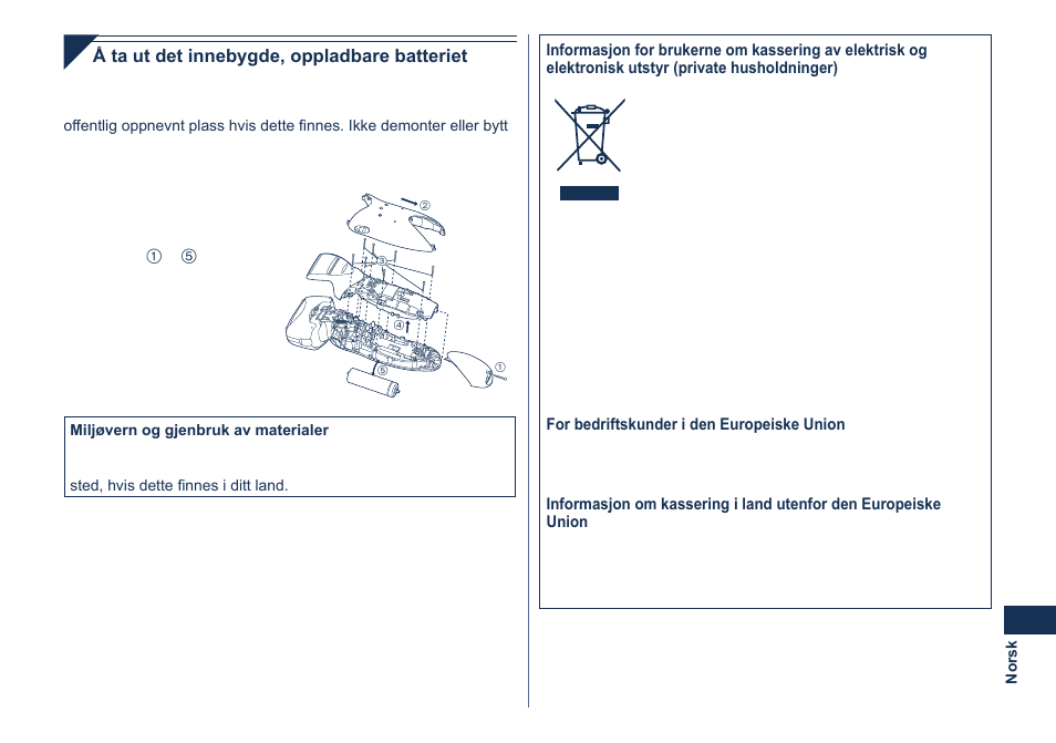 Panasonic ES8101 User Manual | Page 55 / 116