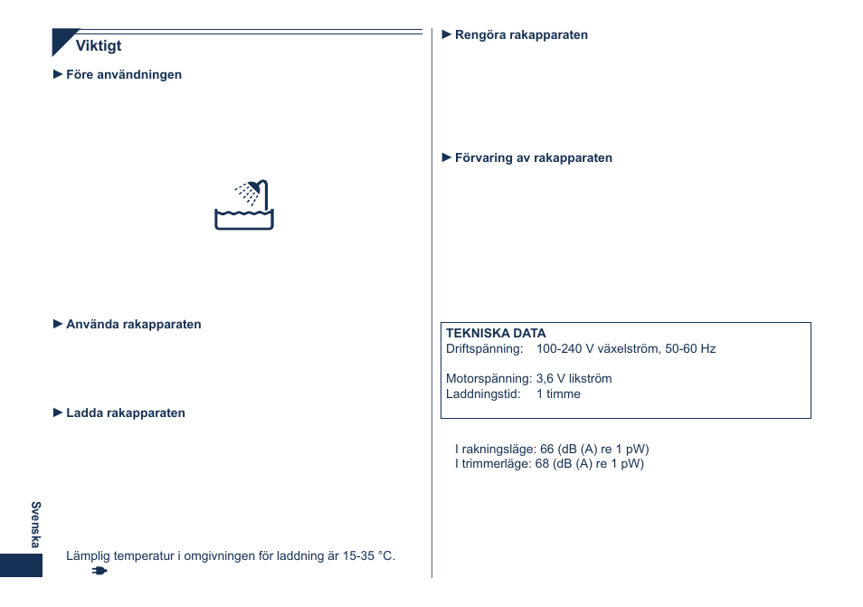 Panasonic ES8101 User Manual | Page 56 / 116