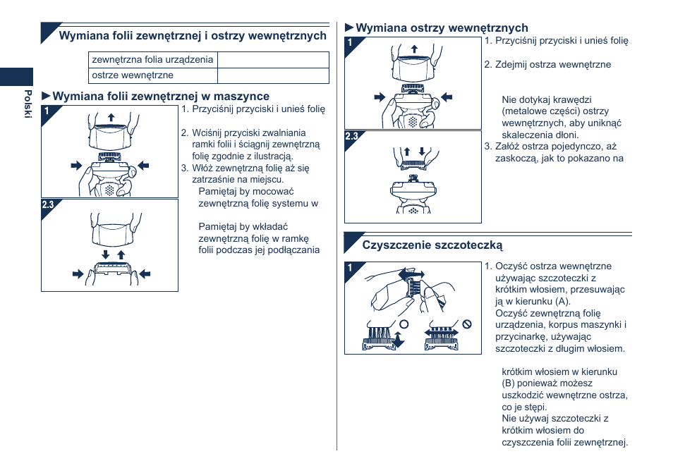 Panasonic ES8101 User Manual | Page 72 / 116