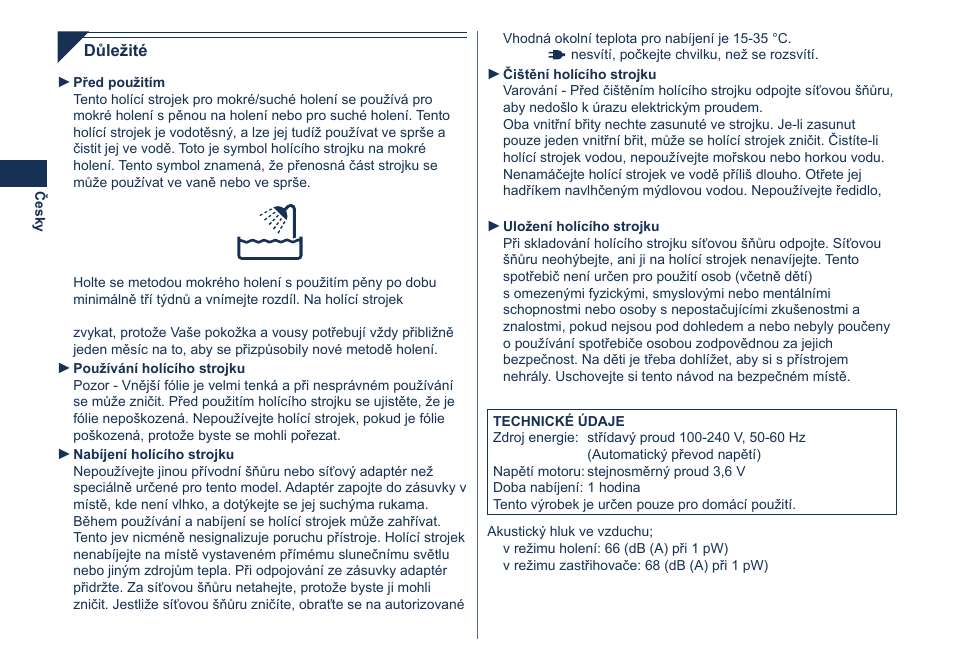 Panasonic ES8101 User Manual | Page 74 / 116