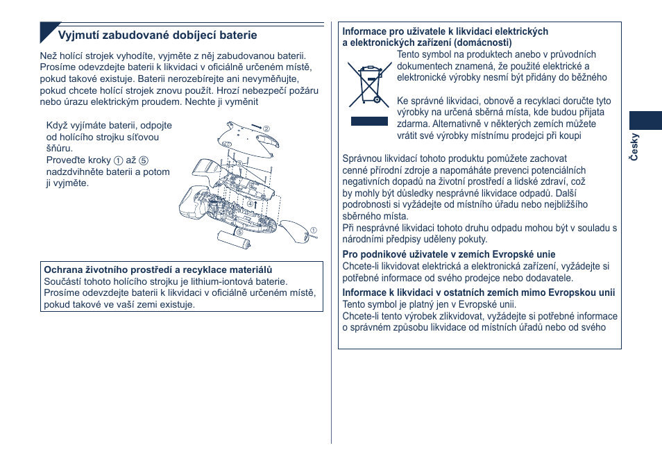 Panasonic ES8101 User Manual | Page 79 / 116