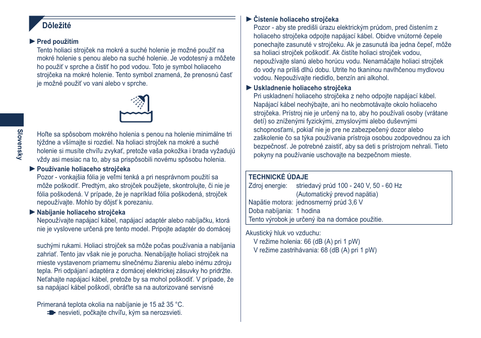 Panasonic ES8101 User Manual | Page 80 / 116