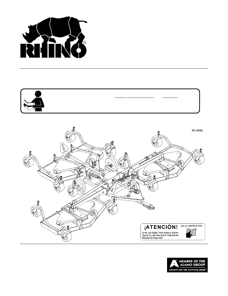 Alamo RHINO TX235 User Manual | 150 pages