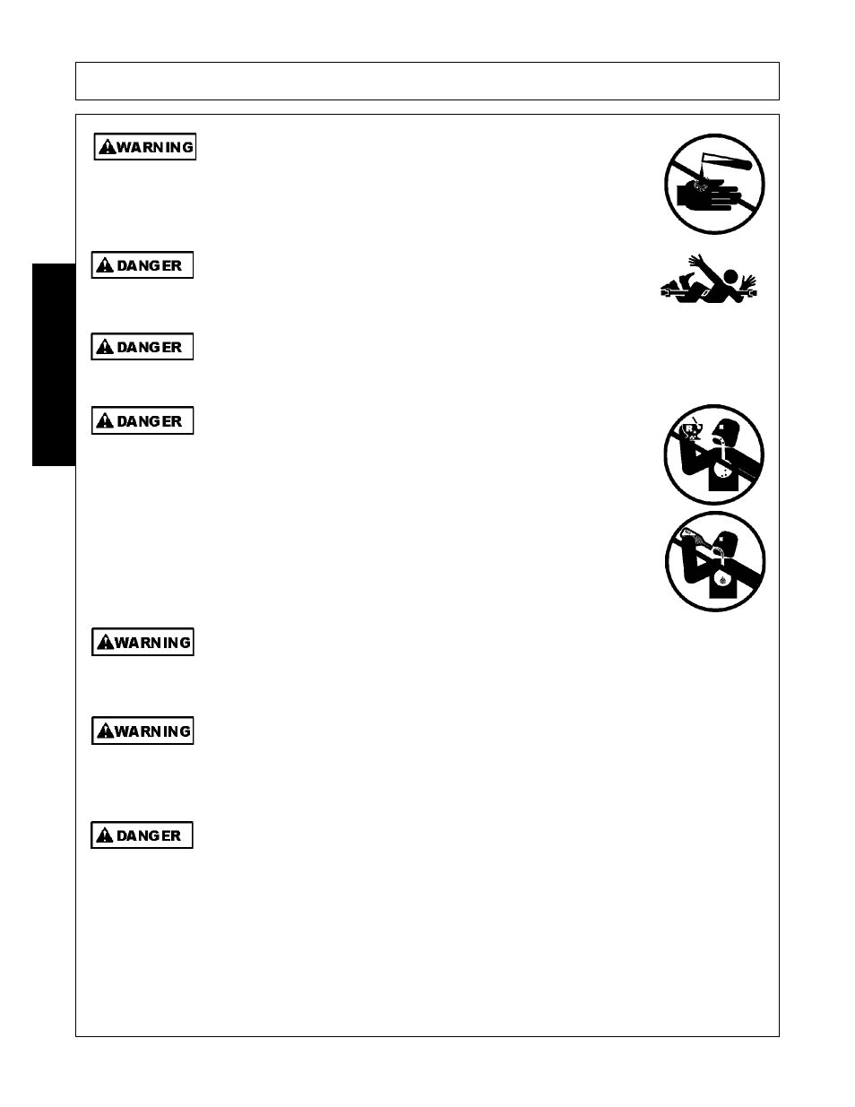 Safety | Alamo RHINO TX235 User Manual | Page 10 / 150