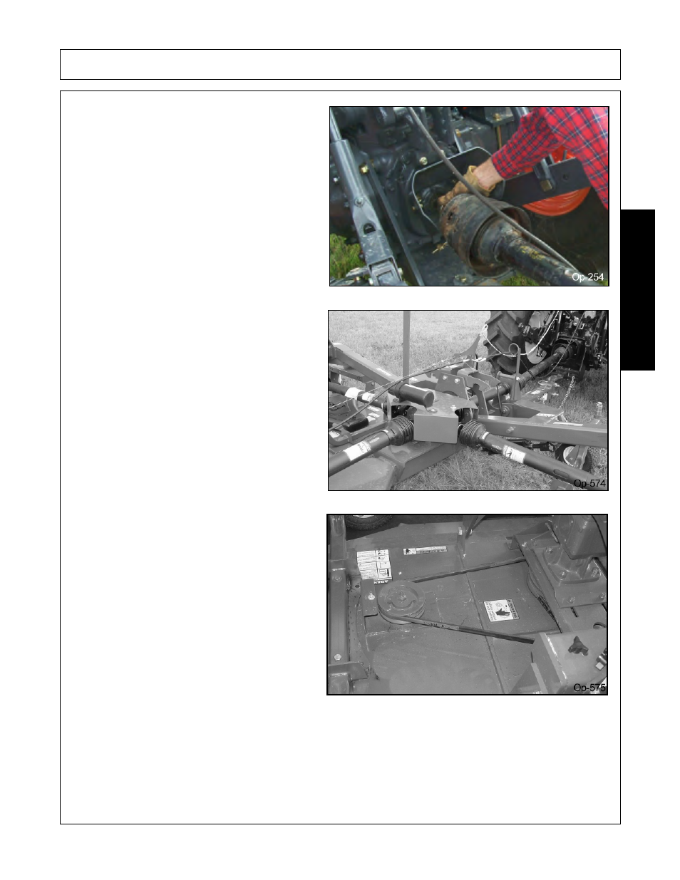 Operation, Opera t ion | Alamo RHINO TX235 User Manual | Page 111 / 150