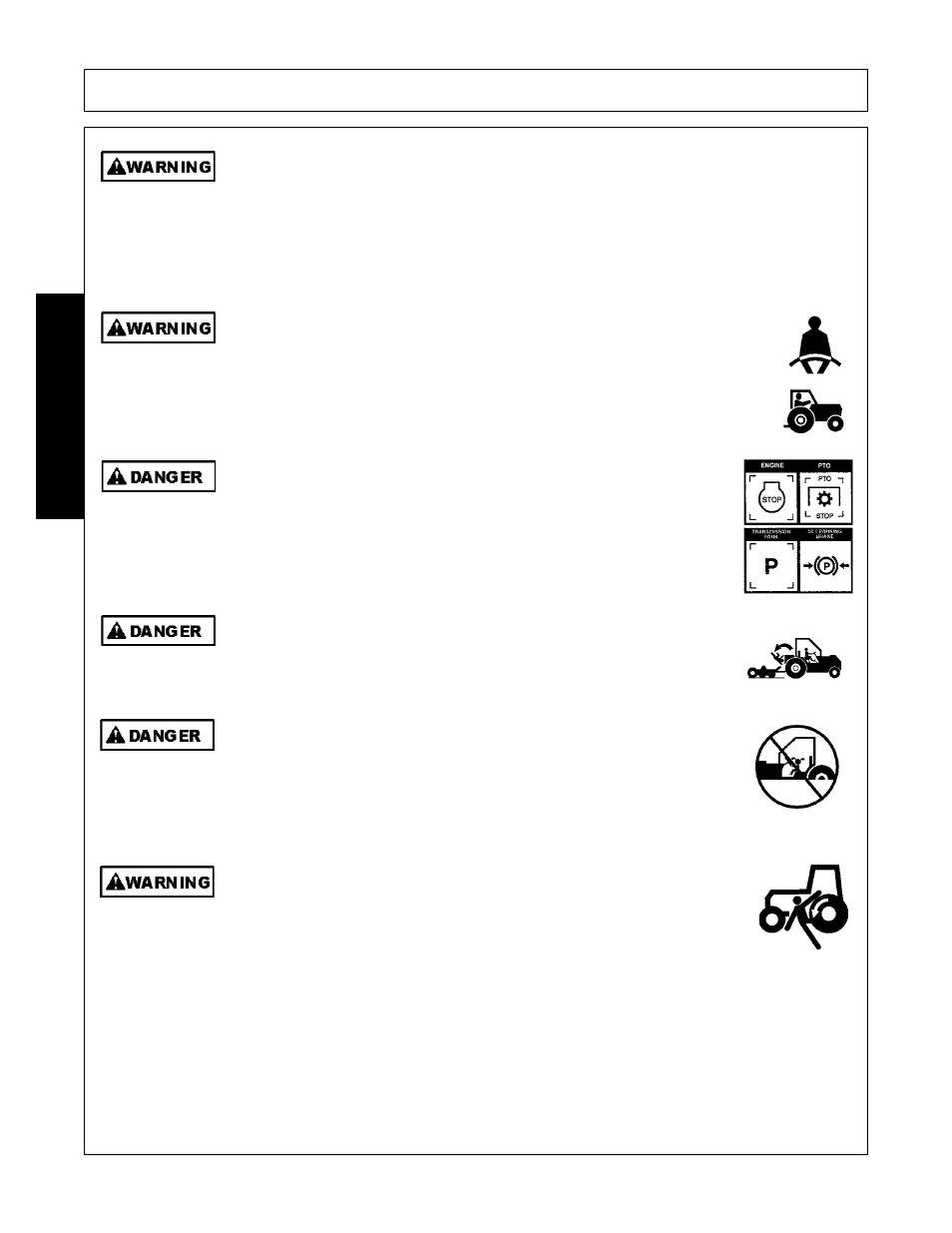 Safety | Alamo RHINO TX235 User Manual | Page 12 / 150