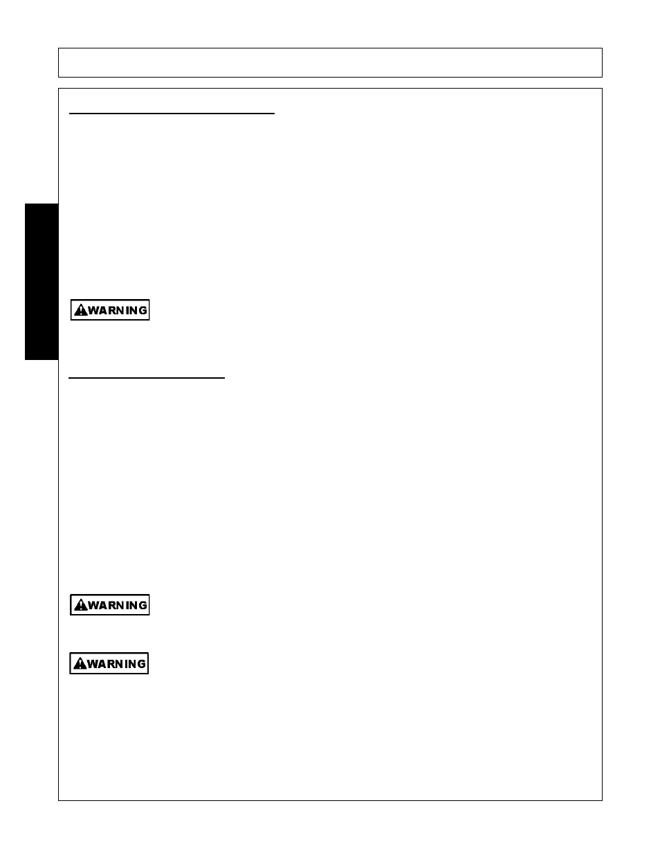4 pto rpm and ground speed, 5 operating the mower, Operation | Opera t ion | Alamo RHINO TX235 User Manual | Page 124 / 150