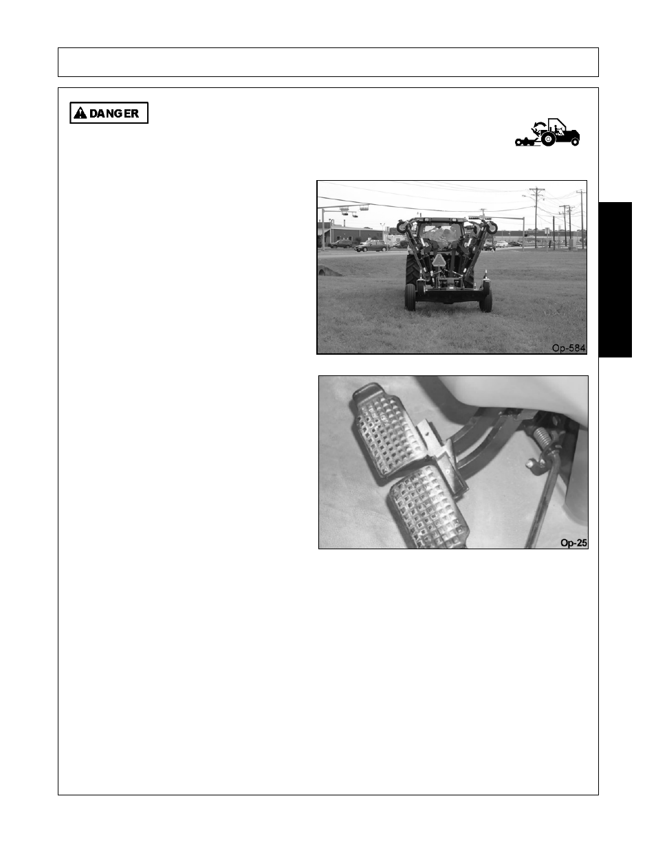 Operation, Opera t ion | Alamo RHINO TX235 User Manual | Page 129 / 150
