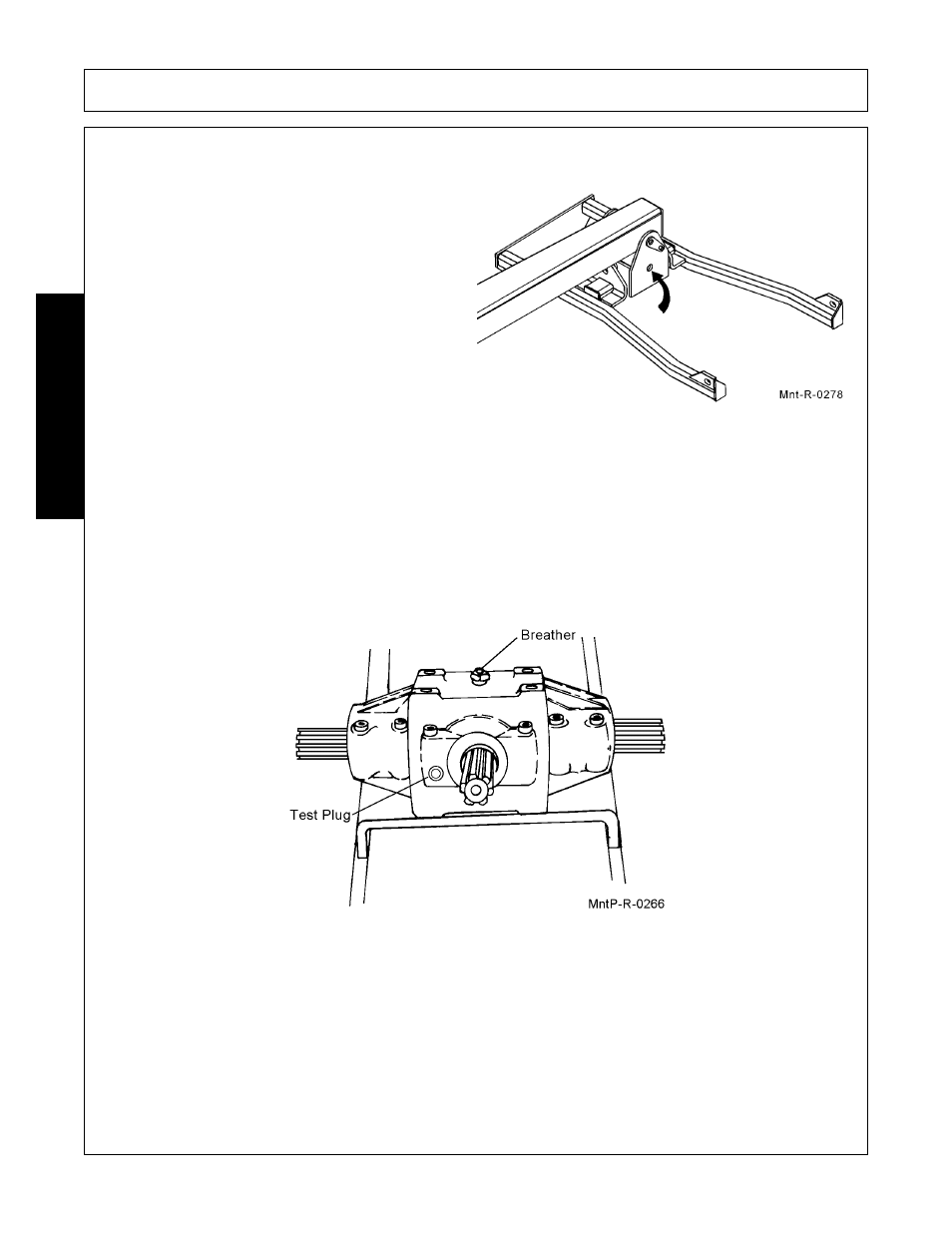 Swivel assembly, Center 4-way gear box, Swivel assembly -4 center 4-way gear box -4 | Maintenance | Alamo RHINO TX235 User Manual | Page 140 / 150