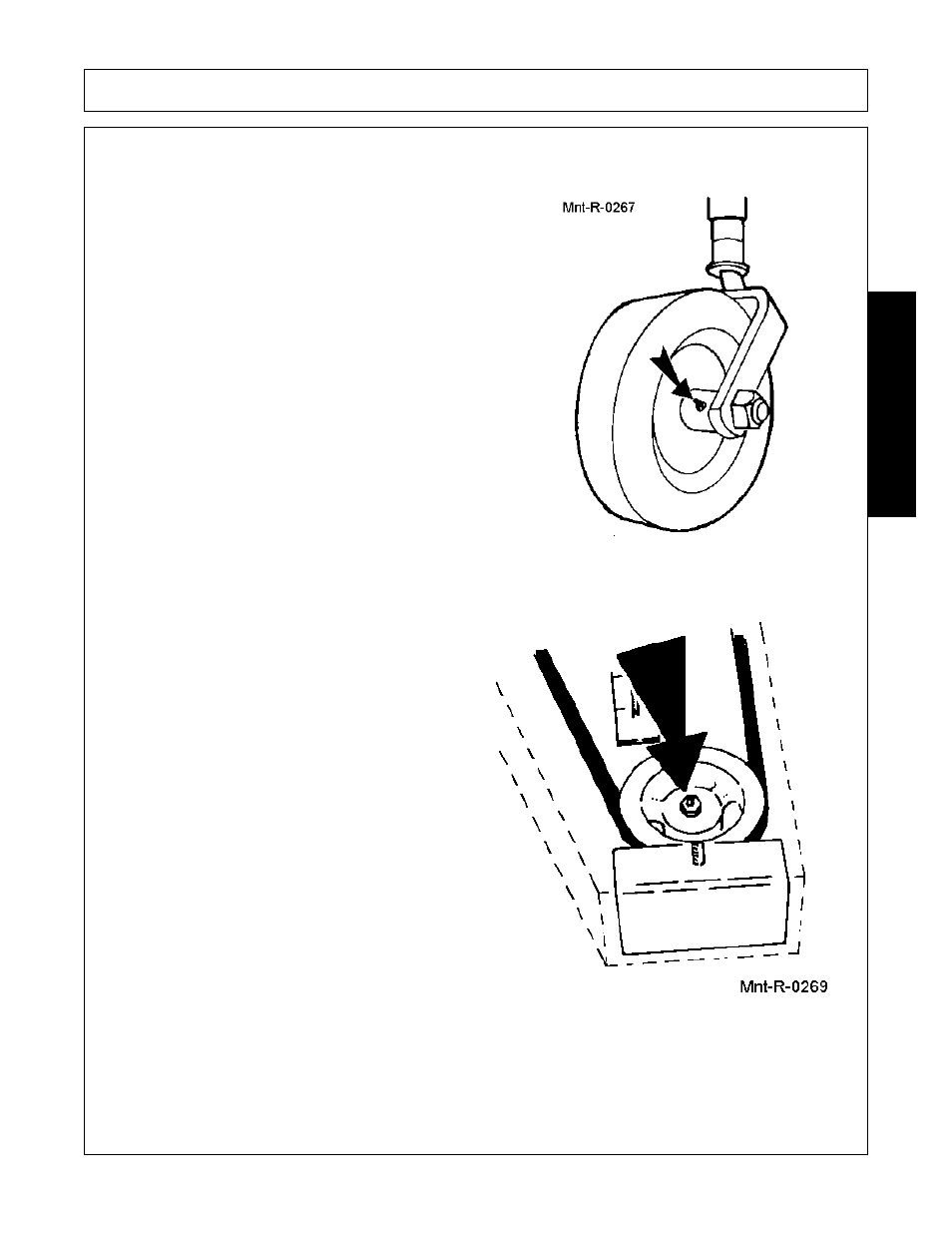 Gauge wheel assemblies, Blade spindle lubrication, Maintenance | Alamo RHINO TX235 User Manual | Page 141 / 150