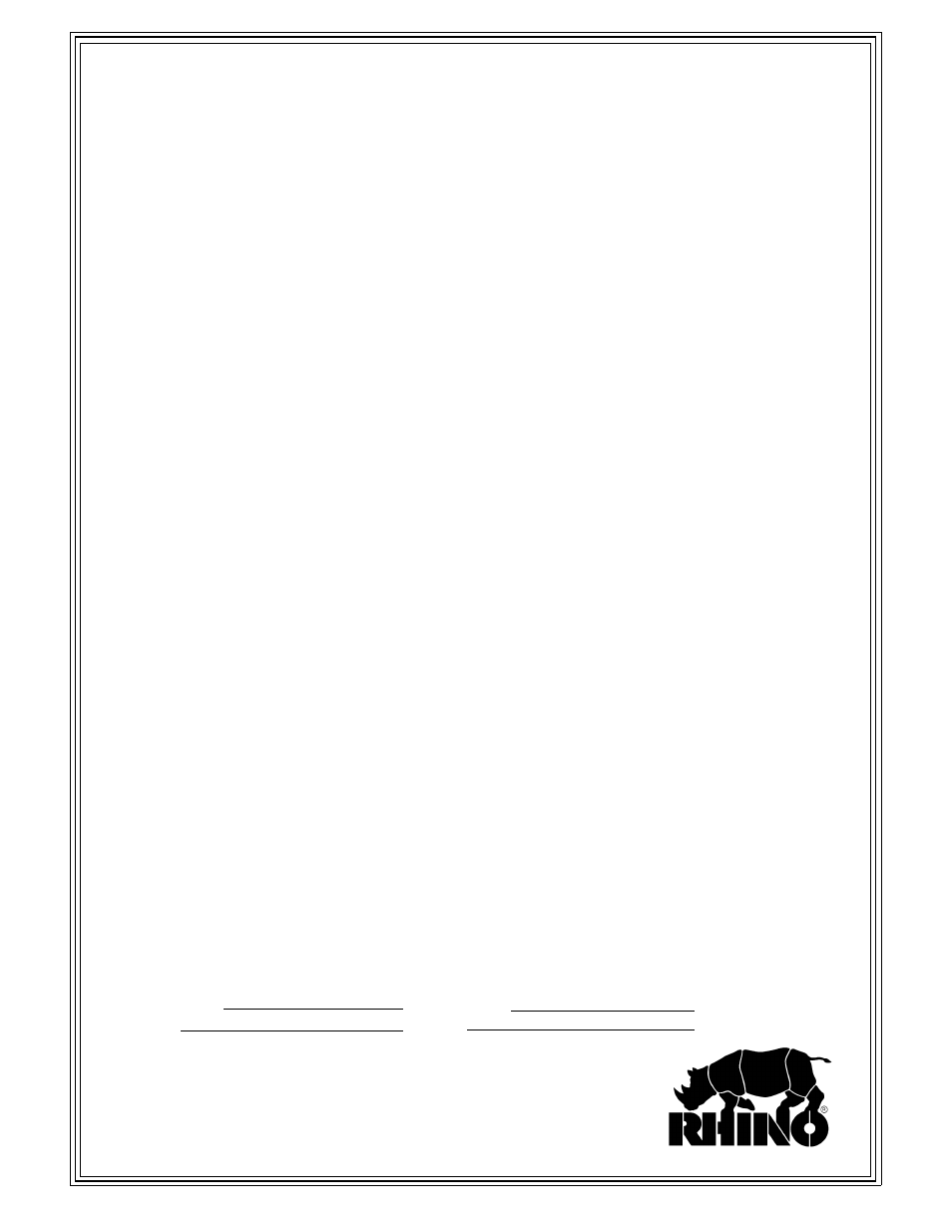 Rhino, Limited warranty, Limited warranties | Remedies and procedures, Limitation of liability, Miscellaneous | Alamo RHINO TX235 User Manual | Page 148 / 150