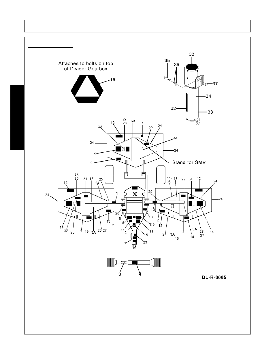 Decal location, Decal location -16, Safety | Alamo RHINO TX235 User Manual | Page 22 / 150