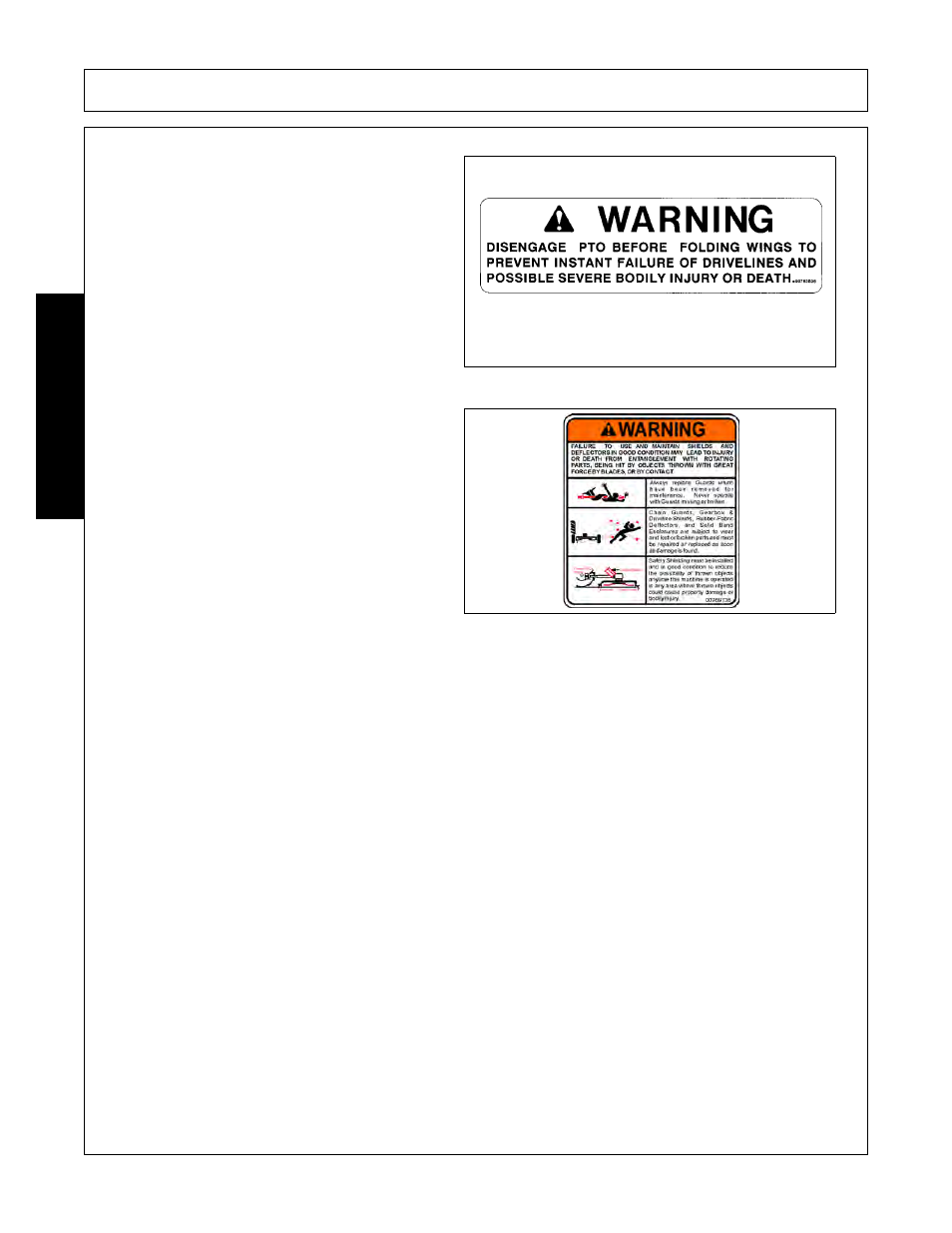 Safety | Alamo RHINO TX235 User Manual | Page 28 / 150