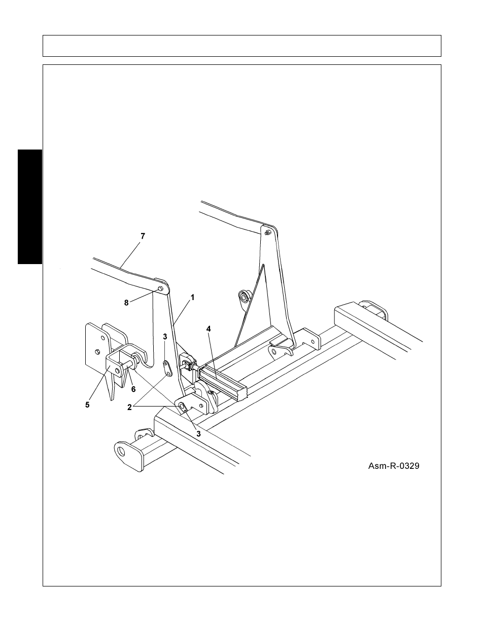 Rear mower attachment, Rear mower attachment -6, Assembly | Assembl y | Alamo RHINO TX235 User Manual | Page 90 / 150
