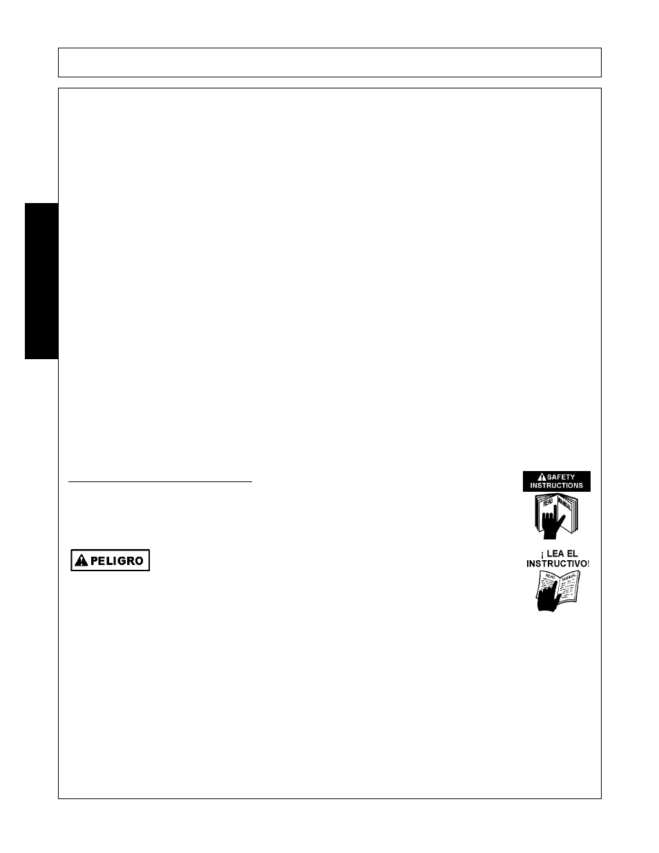 Rhino tx235 turf flex, Finishing mower operation instructions, Operation | Opera t ion | Alamo RHINO TX235 User Manual | Page 96 / 150