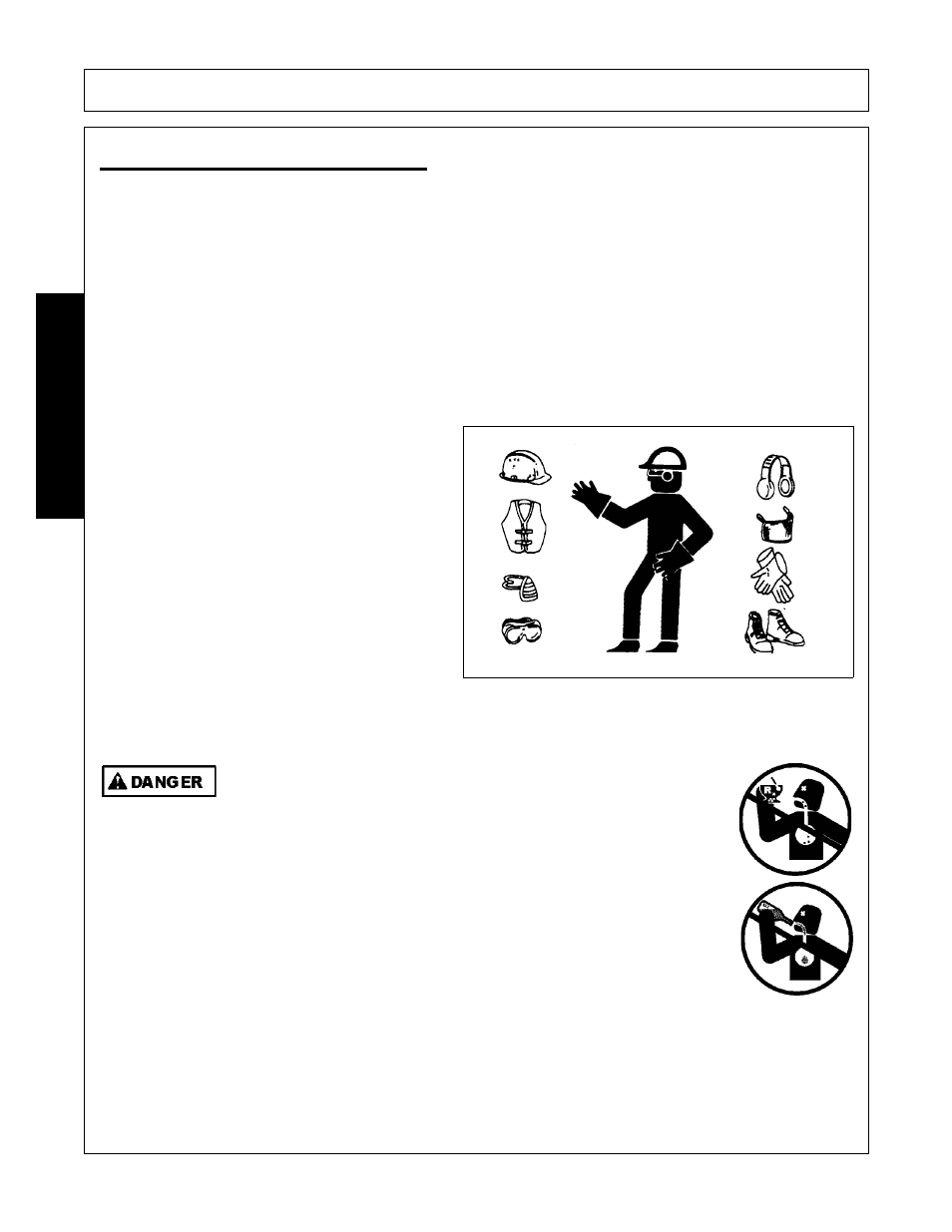 Operator requirements, Operator requirements -4, Operation | Opera t ion | Alamo RHINO TX235 User Manual | Page 98 / 150