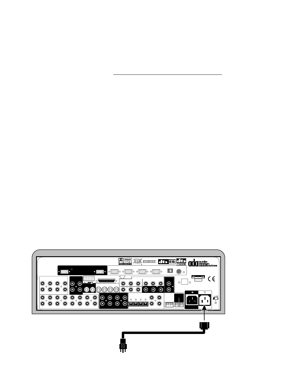 Ac connections, Page 4, Before you begin | Plug into an ac outlet plug into cinema reference, Risk of electric shock do not open, Risque de choc electrique. ne pas ouvrir, Ii h | Audio Design Associates Cinema Reference Mach II PTM-8150 User Manual | Page 5 / 113