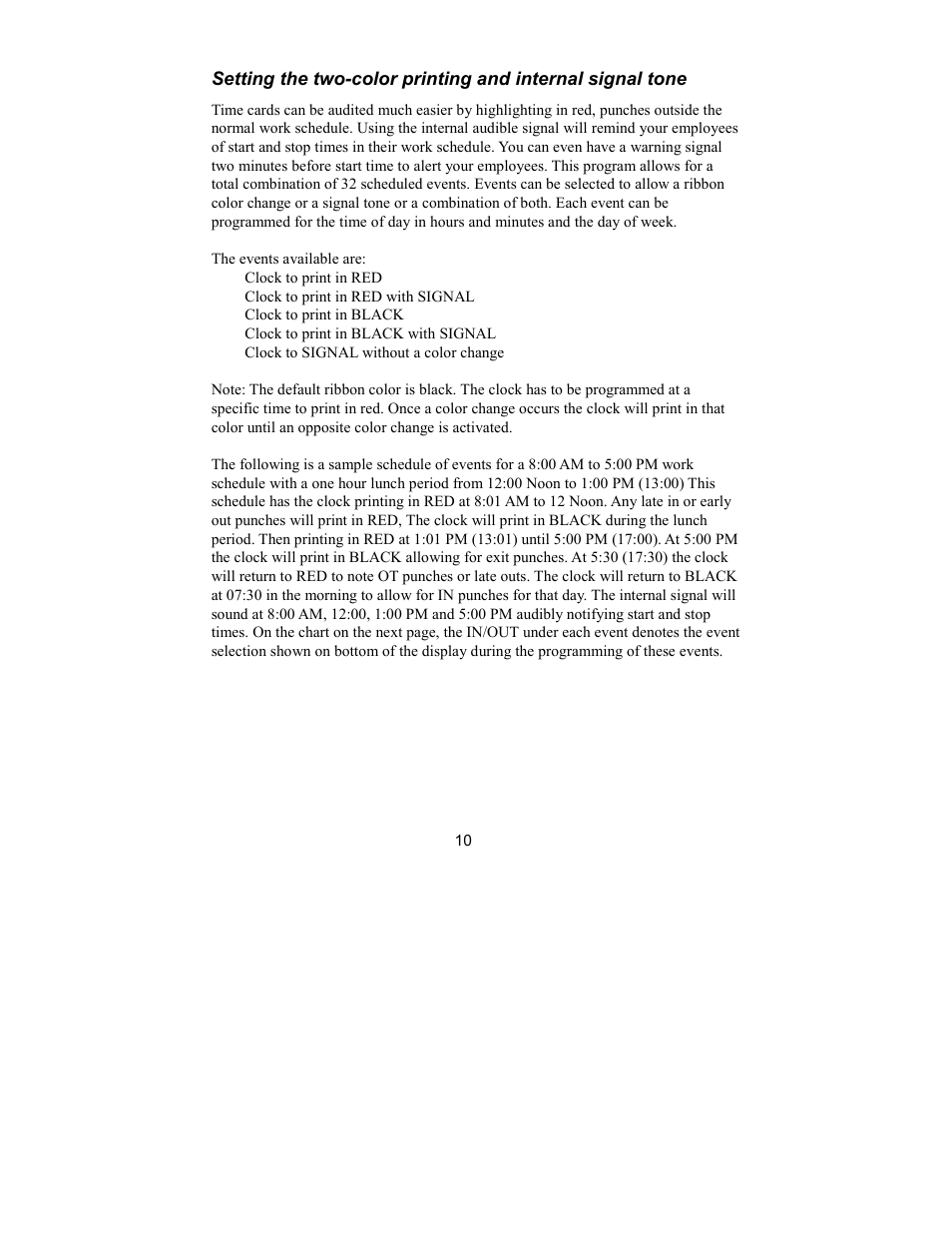 Acroprint ATR120 User Manual | Page 14 / 28