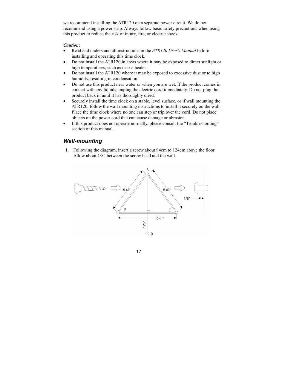 Acroprint ATR120 User Manual | Page 21 / 28