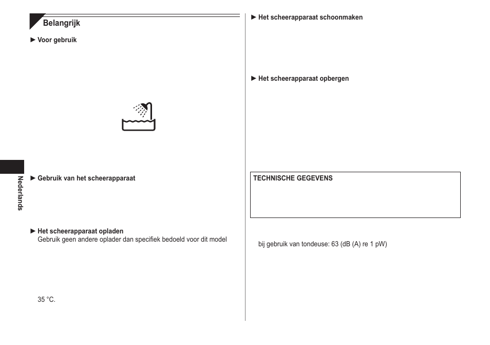 Panasonic ESRW30 User Manual | Page 22 / 88