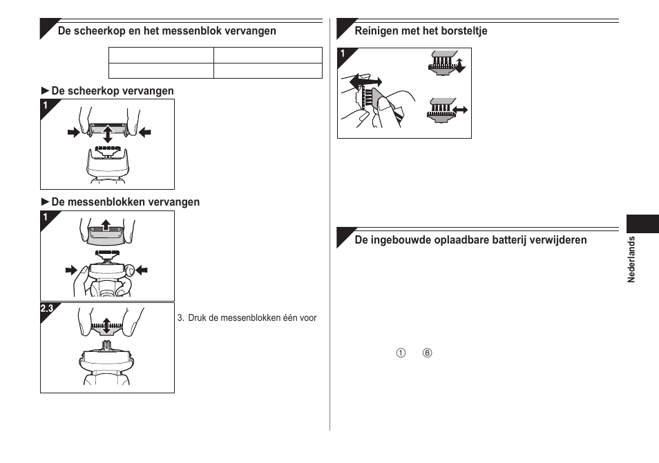 Panasonic ESRW30 User Manual | Page 25 / 88