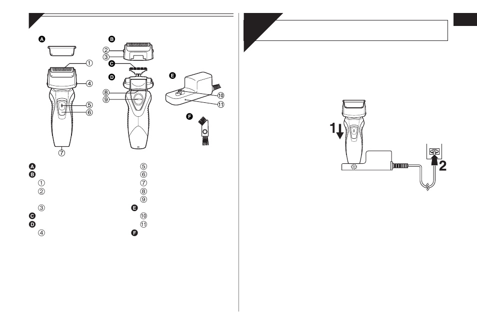 Char ge | Panasonic ESRW30 User Manual | Page 3 / 88