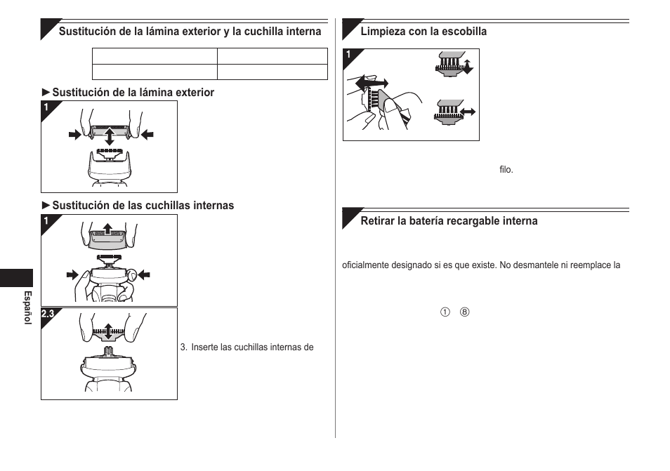 Panasonic ESRW30 User Manual | Page 30 / 88