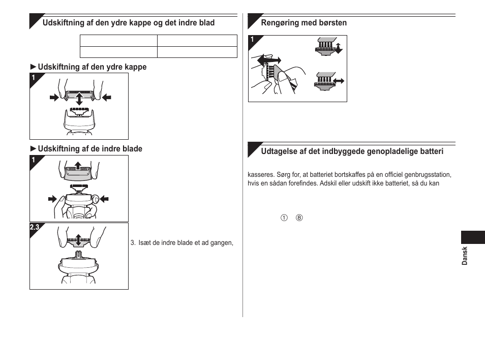 Panasonic ESRW30 User Manual | Page 35 / 88