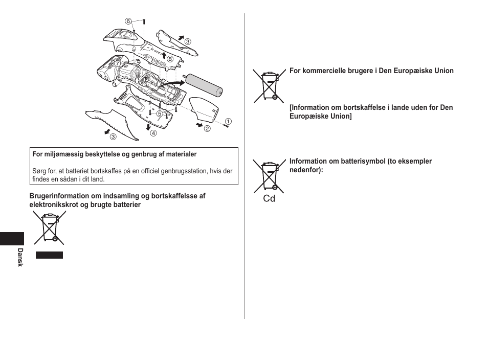 Panasonic ESRW30 User Manual | Page 36 / 88