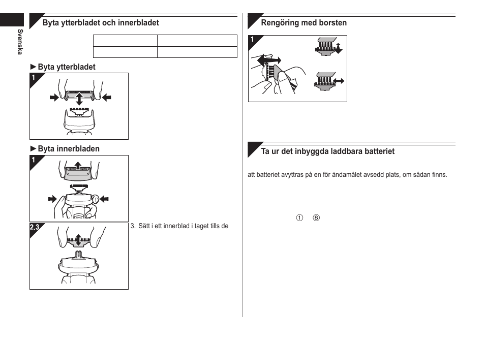 Panasonic ESRW30 User Manual | Page 50 / 88