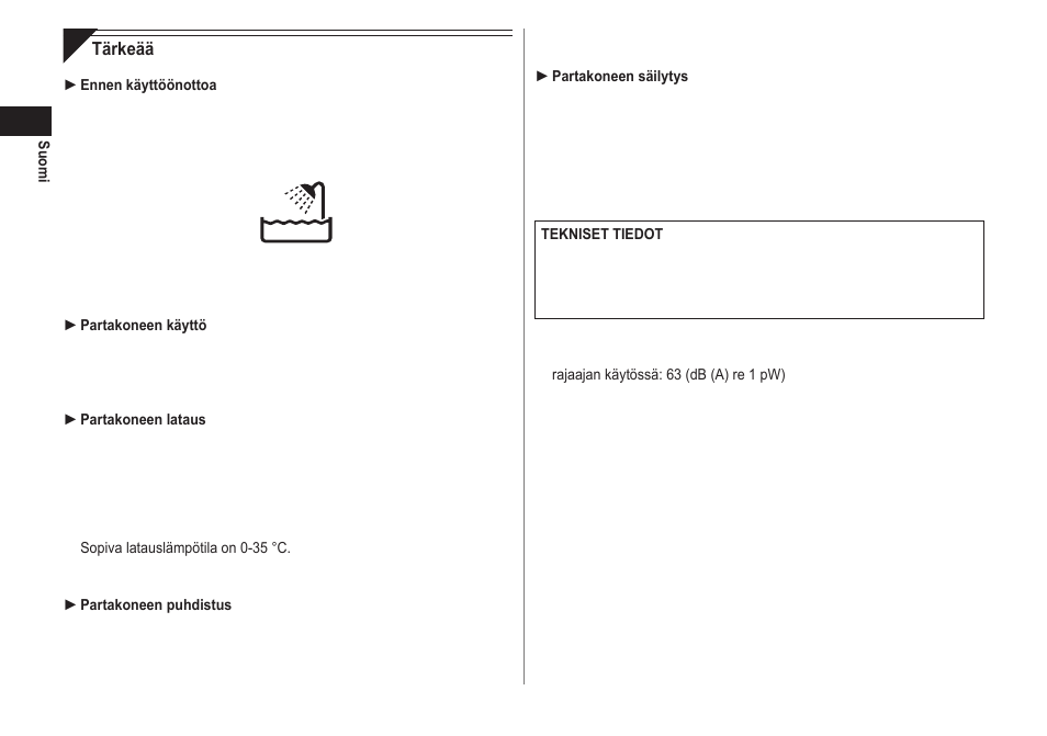 Panasonic ESRW30 User Manual | Page 52 / 88