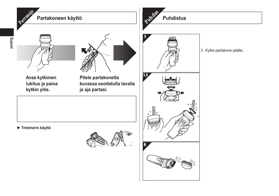 Panasonic ESRW30 User Manual | Page 54 / 88