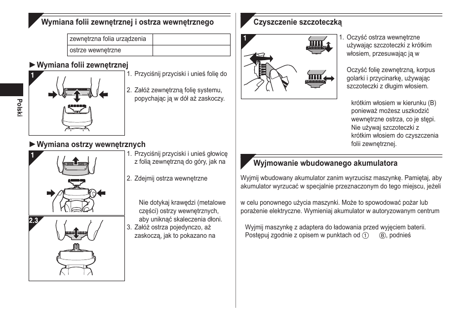 Panasonic ESRW30 User Manual | Page 60 / 88