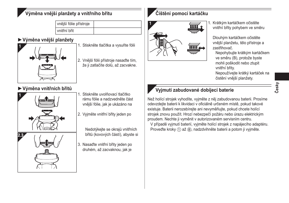 Panasonic ESRW30 User Manual | Page 65 / 88