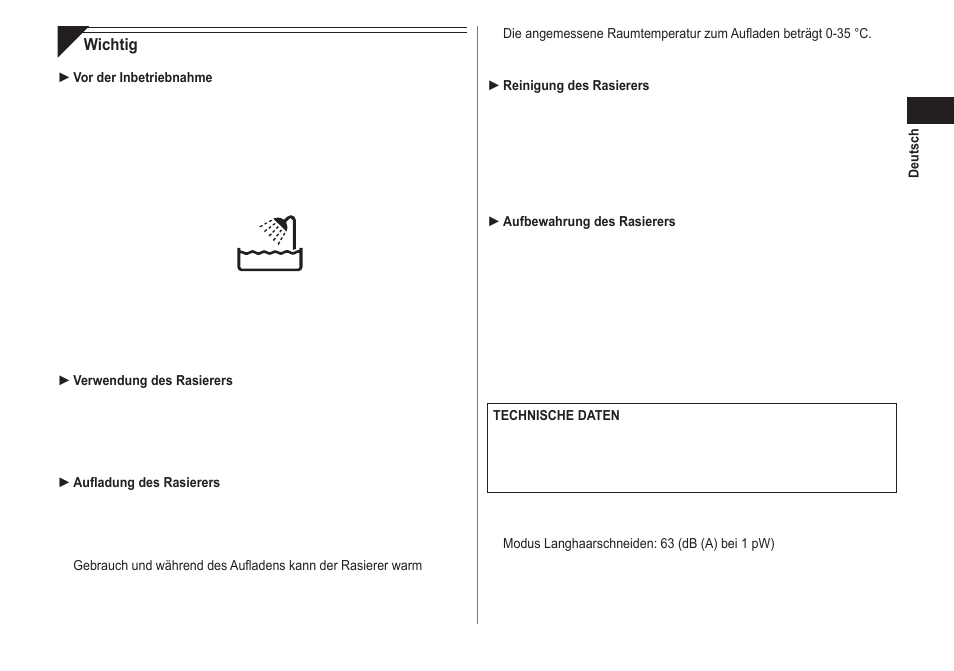 Panasonic ESRW30 User Manual | Page 7 / 88