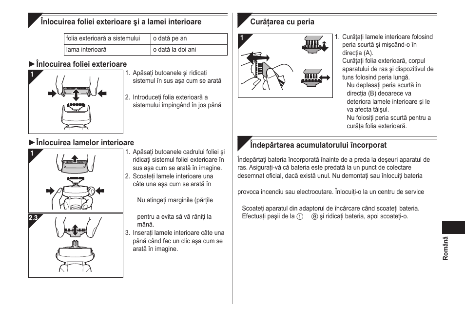 Panasonic ESRW30 User Manual | Page 81 / 88