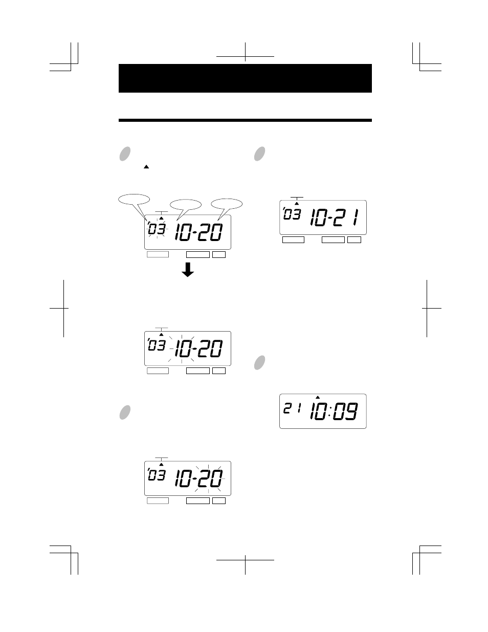 Setting the date | Acroprint ES900 User Manual | Page 10 / 60