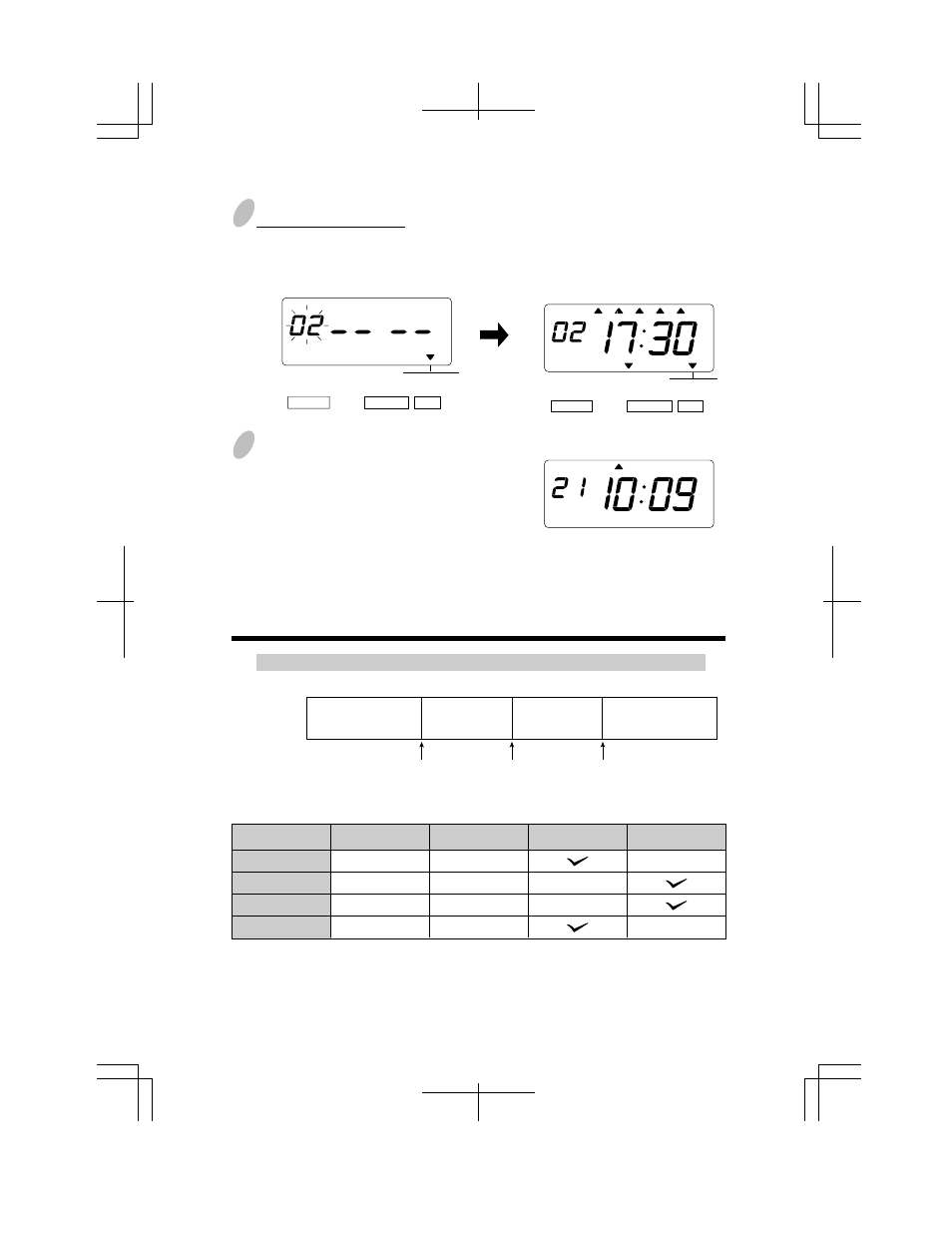 Setting program no. 2 | Acroprint ES900 User Manual | Page 36 / 60