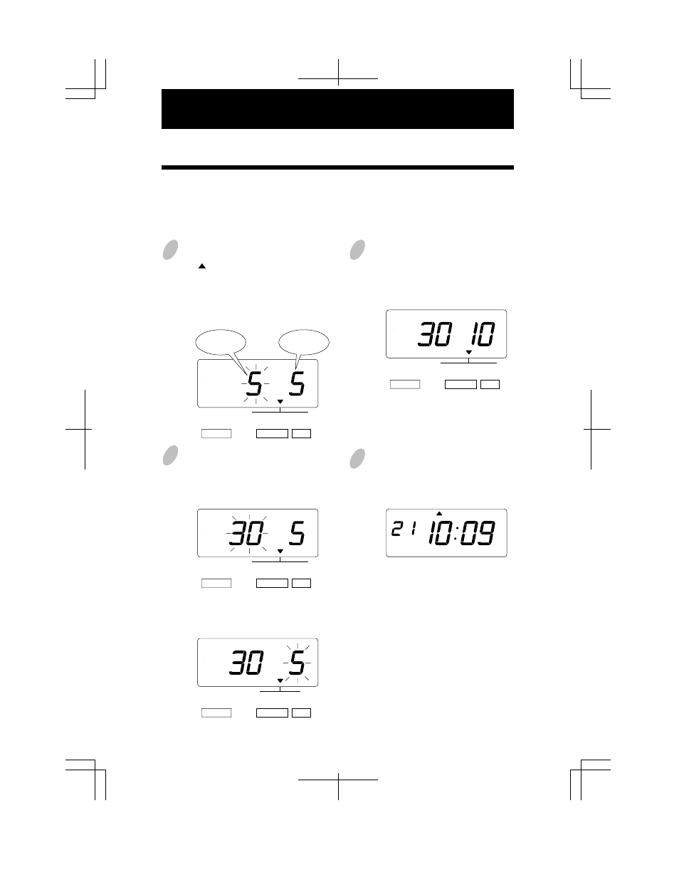 Setting the external time signal / built-in buzzer | Acroprint ES900 User Manual | Page 41 / 60