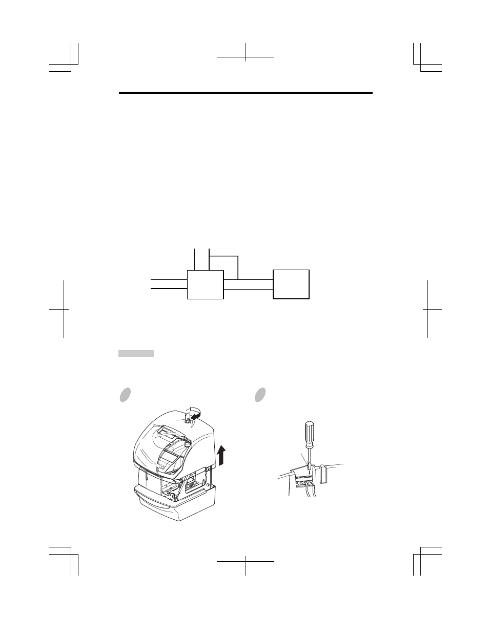 Connecting the external time signal | Acroprint ES900 User Manual | Page 56 / 60