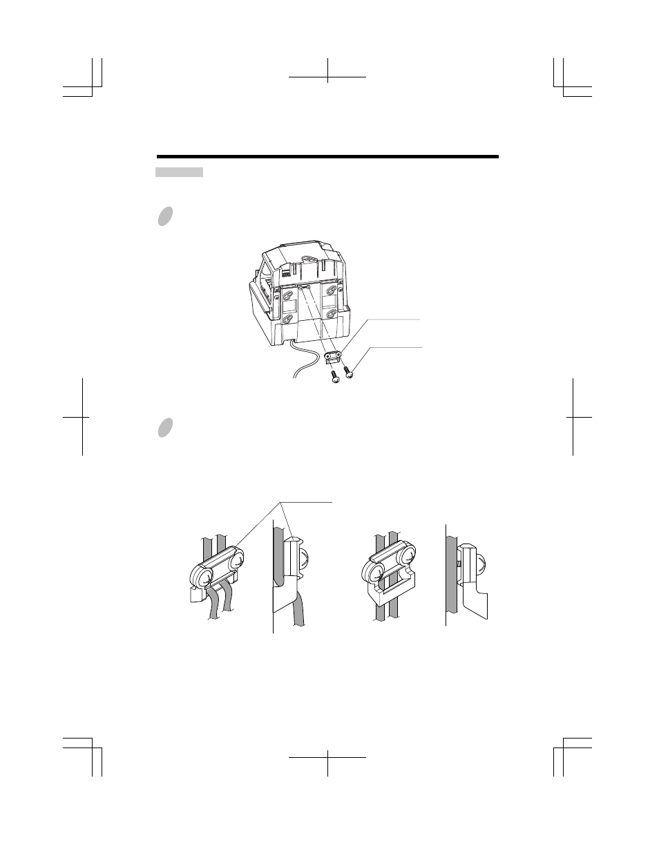 Attaching the wire clamp | Acroprint ES900 User Manual | Page 57 / 60