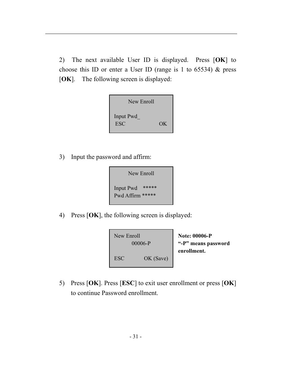 Acroprint timeQplus TQ600 User Manual | Page 39 / 71