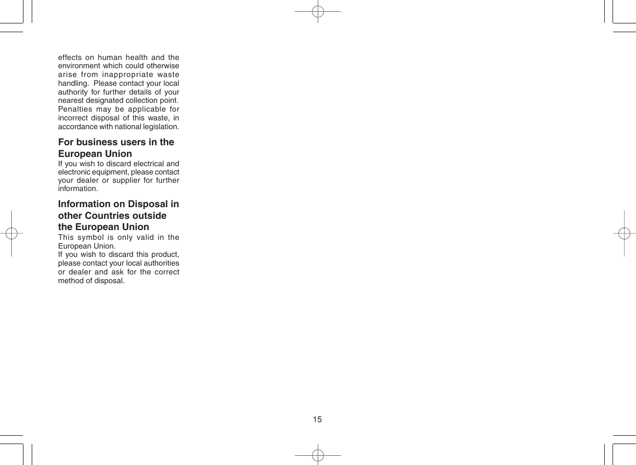 Panasonic ES8078 User Manual | Page 15 / 111