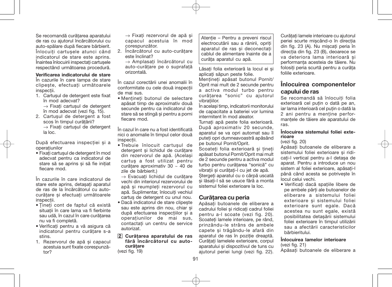 Panasonic ES8078 User Manual | Page 91 / 111