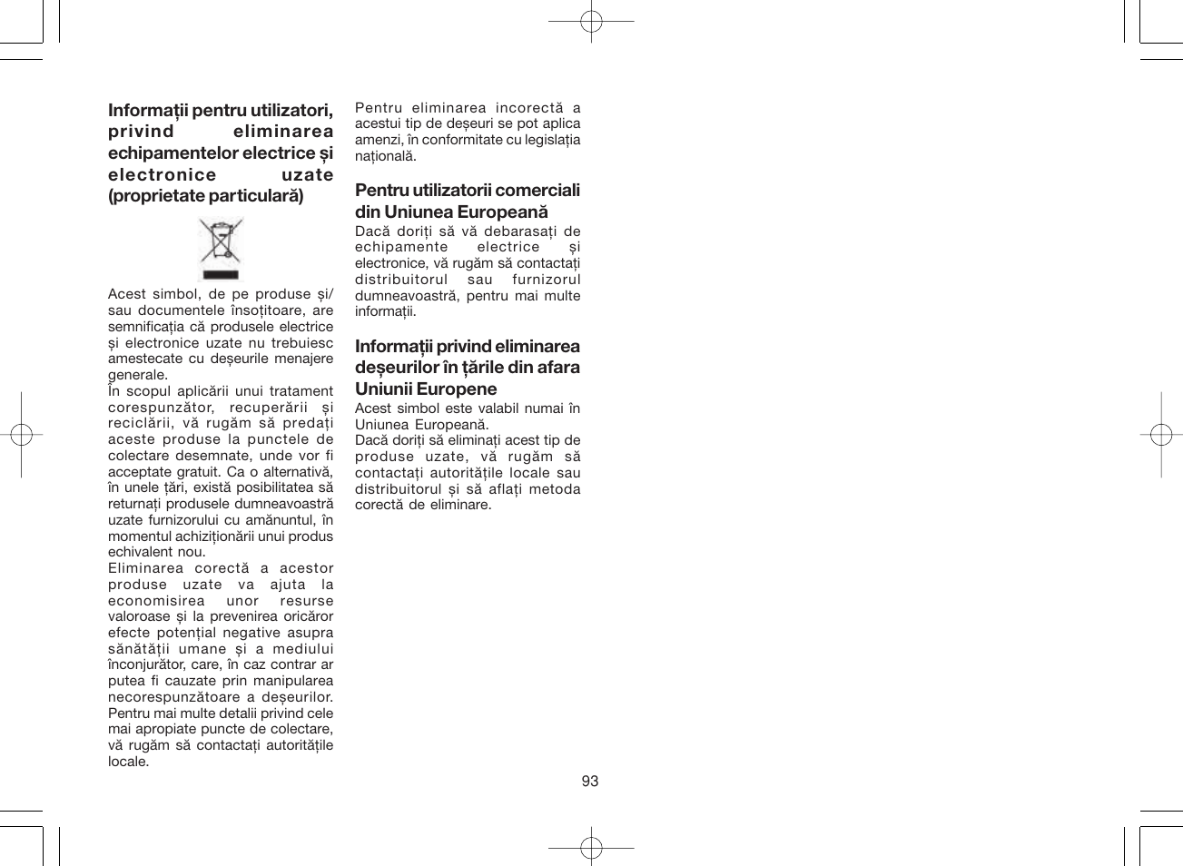 Panasonic ES8078 User Manual | Page 93 / 111