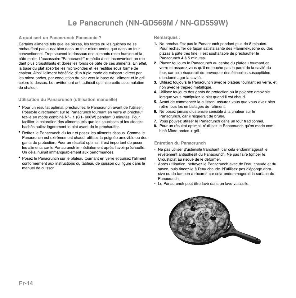 Fr-14 | Panasonic NNGD569MEPG User Manual | Page 73 / 192