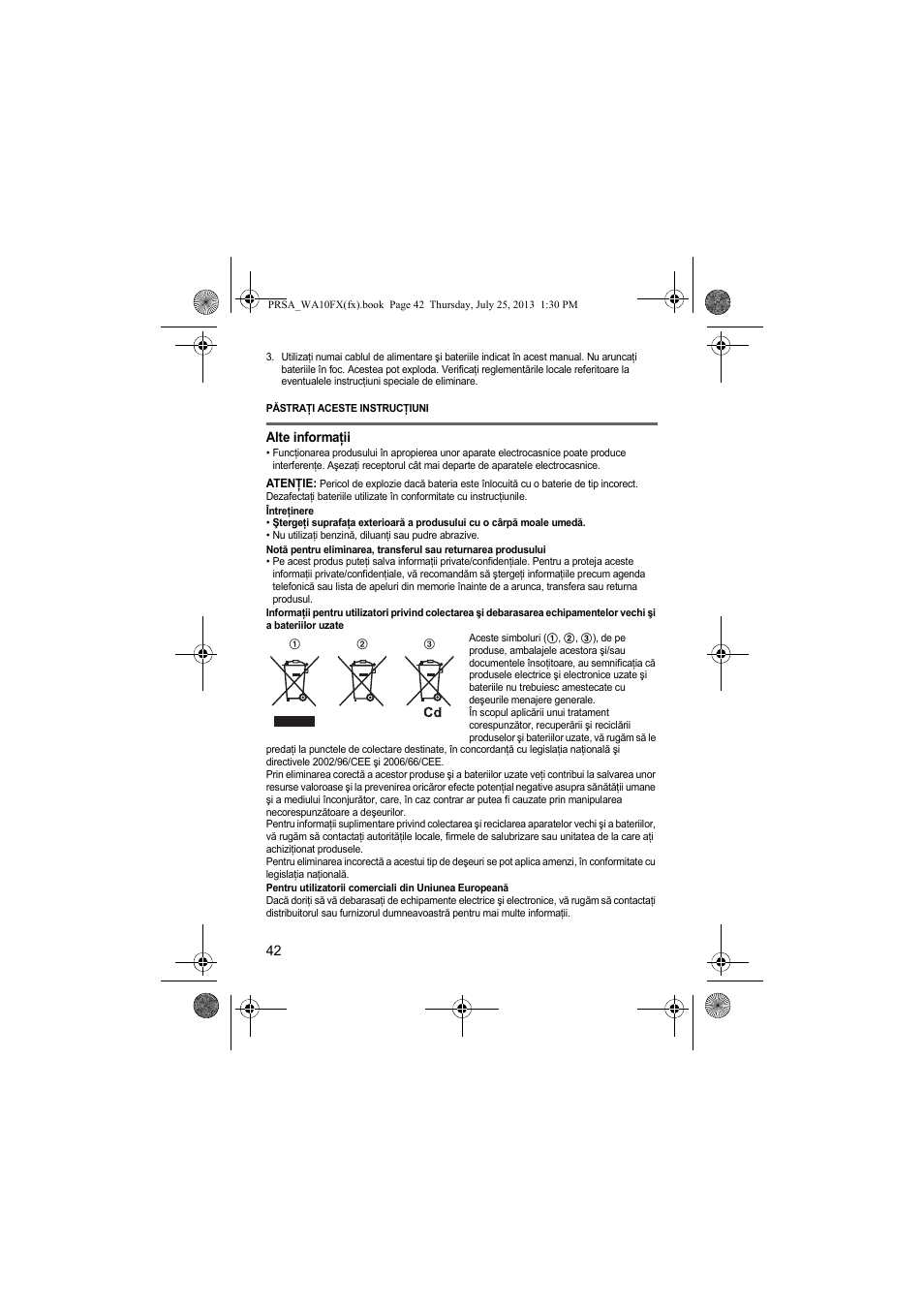 Panasonic KXPRWA10FX User Manual | Page 42 / 76